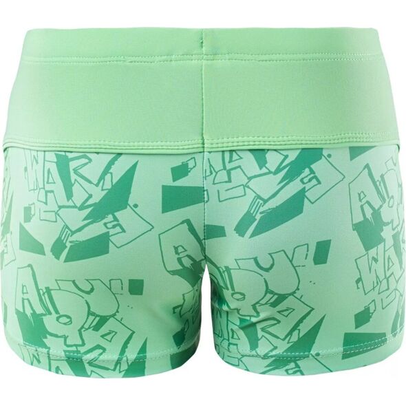 AquaWave Dziecięce bokserki kąpielowe Aquawave IDARO KIDS M000150884 spring bouquet/mint logo print rozmiar 128