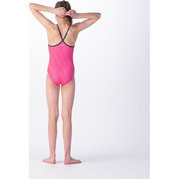 AquaWave Dziecięcy strój kąpielowy Aquawave Sublime Jr fandango pink/india ink rozmiar 164