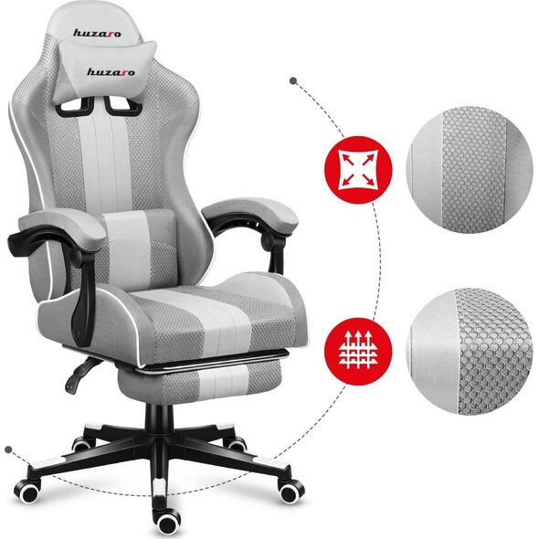 Fotel Huzaro Force 4.7 biały