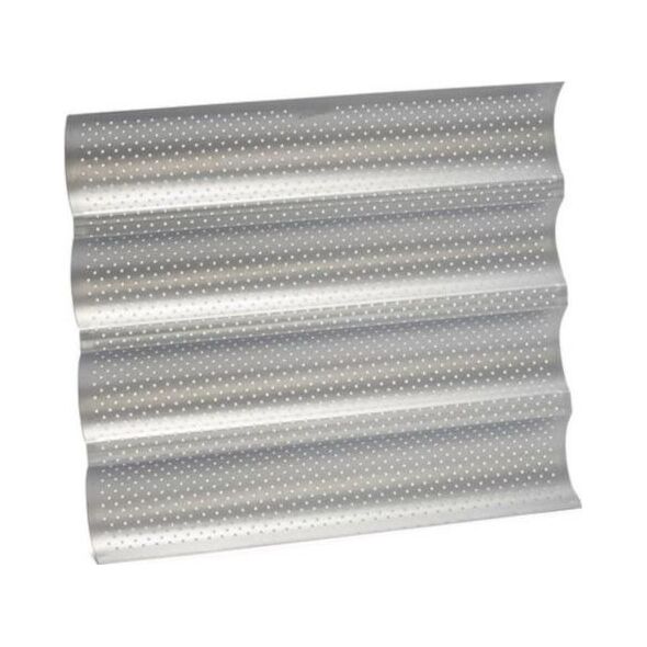 Patisse kształt bagietki 38 x 33 cm stal srebrna