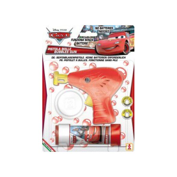 Dulcop Pistolet do robienia baniek mydlanych Cars (235031)