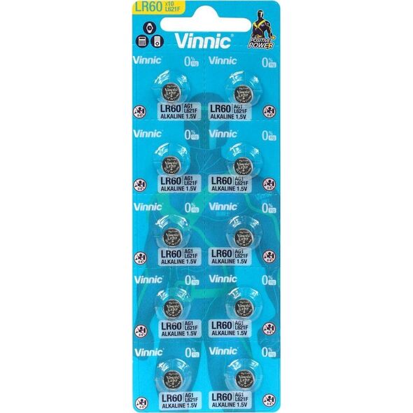 Vinnic Bateria LR60 10 szt.