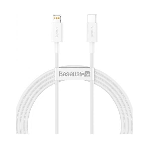 Kabel USB Baseus USB-C - Lightning 2 m Biały (baseus_20210428105812)