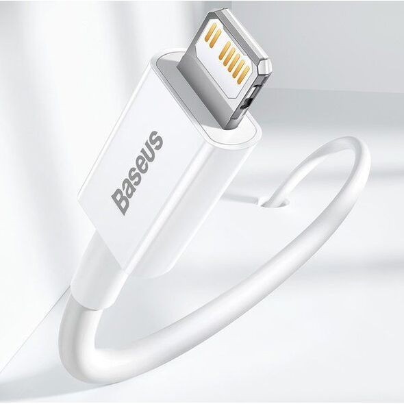 Kabel USB Baseus USB-C - Lightning 2 m Biały (baseus_20210428105812)