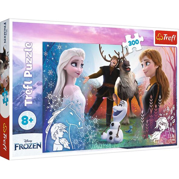 Trefl Puzzle 300el Magiczny czas. Frozen 2. Kraina Lodu 2. 23006 Trefl p8