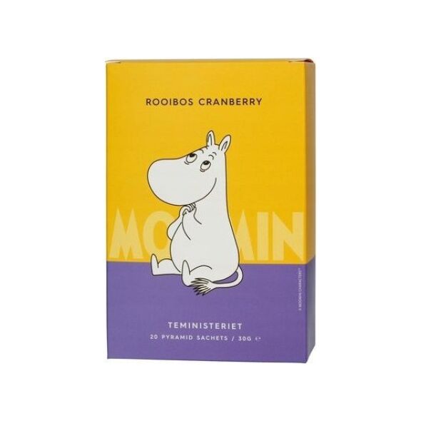 Teministeriet Teministeriet - Moomin Rooibos Cranberry - Herbata 20 piramidek
