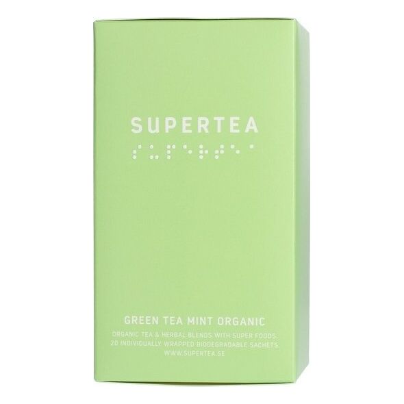 Teministeriet Teministeriet - Supertea Green Tea Mint Organic - Herbata 20 Torebek