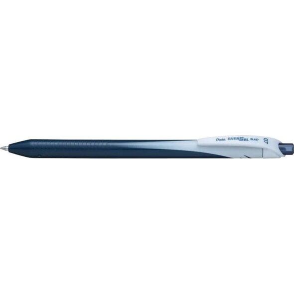 Pentel Pióro kulkowe Pentel EnerGel BL437 granatowe, GRANATOWY
