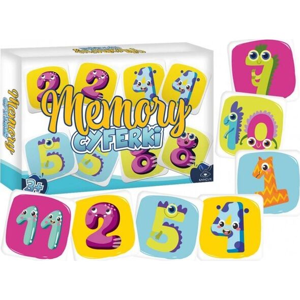 Kangur Memory Cyferki gra Kangur