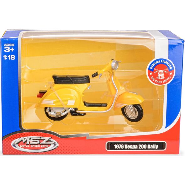 Daffi Model MSZ 1:18 1976 Vespa200Rally żół M-321 33211