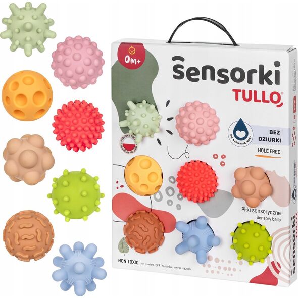 Tullo Piłeczki sens.sensorki 8szt b/dziurki 497 74972