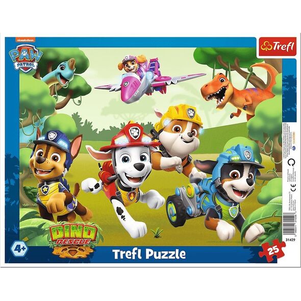 Trefl PUZZLE 25EL TREFL WYCZYNOWE TRIKI PAW PATROL P16