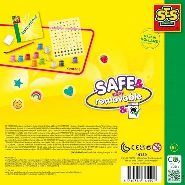 SES Ses Creative 14159 Nail Art, Various Colors