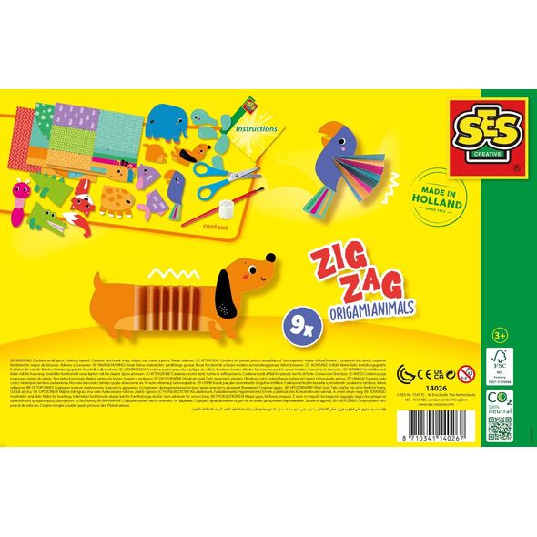 SES SES Origami zygzakowate zwierzęta 14026 40267