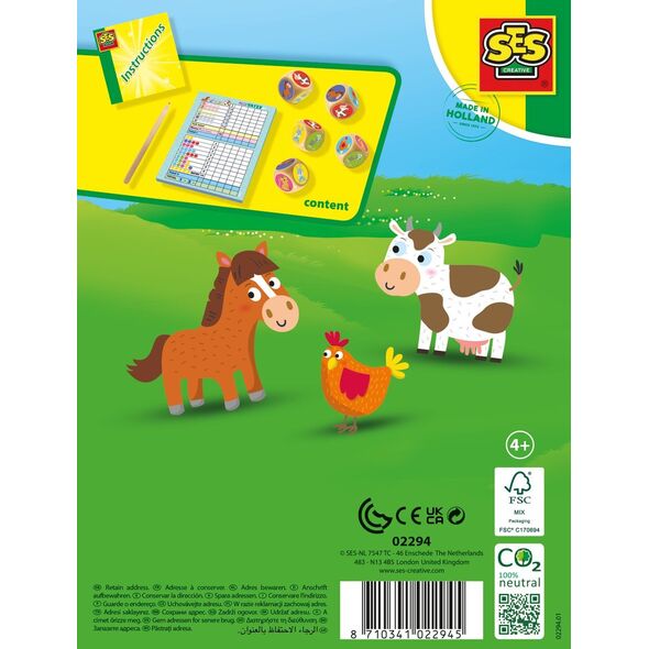 SES Creative SES Gra Mega Yatzy Junior 02294 22945