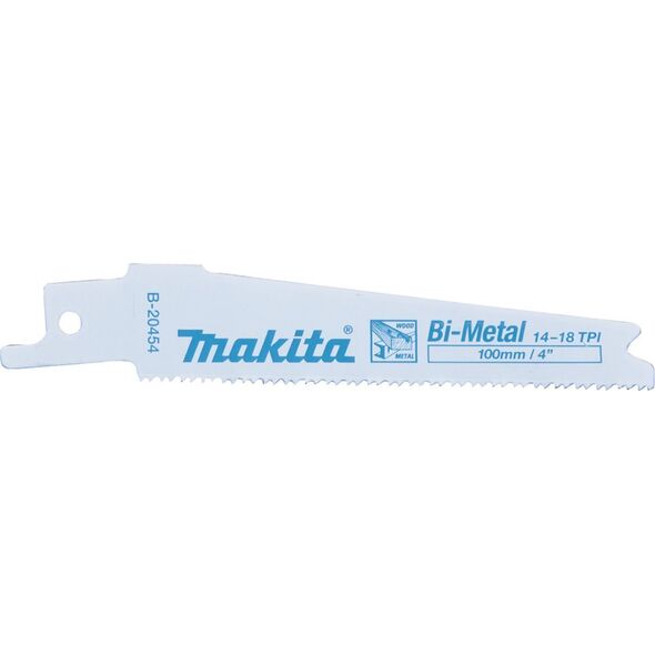 Makita MAKITA BRZESZCZOT DO PIŁ SZABLASTYCH BIM 100x0,9mm 14+1 /5szt. DREWNO Z GWOŹDZIAMI, METAL