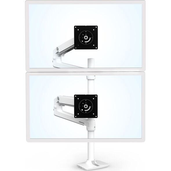 Ergotron Uchwyt biurkowy na 2 monitory do 40" LX Dual Stacking Arm (45-509-216)