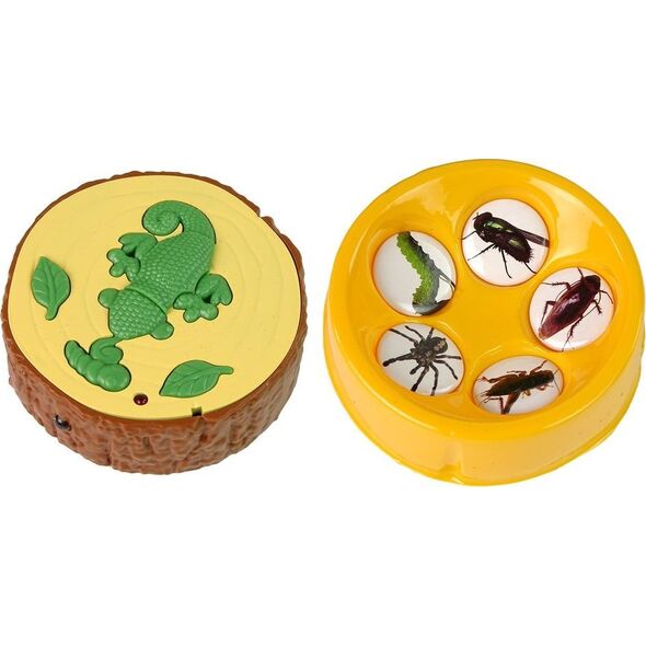 LeanToys Kameleon Zdalnie Sterowany Zielony Światła 28 cm