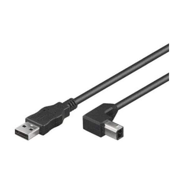 Kabel USB PremiumCord USB-A - USB-B 3 m Czarny (ku2ab3-90)