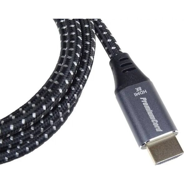 Kabel PremiumCord PREMIUMCORD Kabel HDMI 2.1 High Speed + Ethernet kabel 8K@60Hz, zlacené konektory, 3m