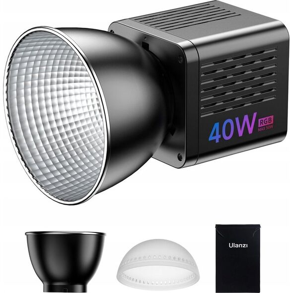 Ulanzi Lampa Led Rgb Gwint 1/4"" Studyjna Filmowa Oświetlenie Ciągłe Studio 2500-6500k Ulanzi / L024 / 40w