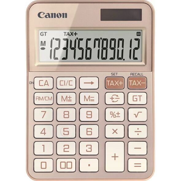 Canon KS-125KB kalkulator Komputer stacjonarny Podstawowy kalkulator Złoto różowe