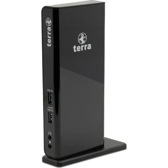 wortmann ag Stacja dokująca TERRA MOBILE 732 USB-A/C Dual Display z zasilaczem 5V/4A, USB-A/C do notebooków