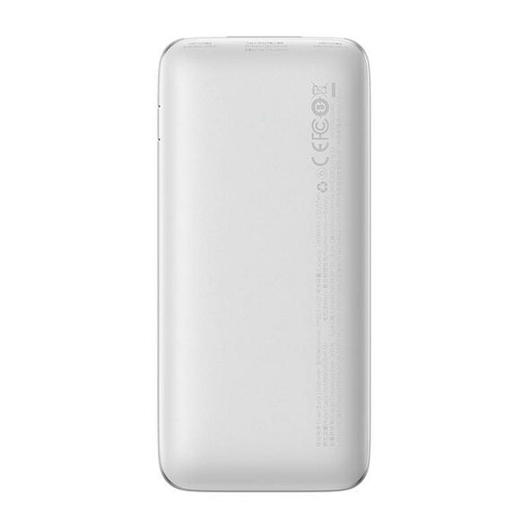 Powerbank Baseus Bipow Pro 10000mAh, 2xUSB, USB-C, 20W (white) 6932172610838