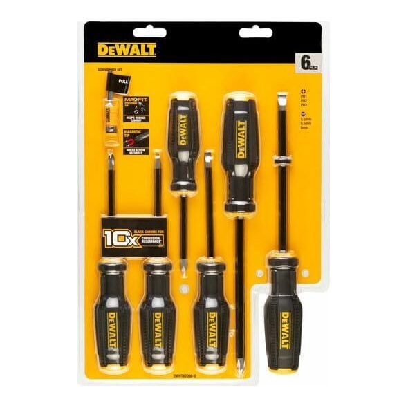 Dewalt DEWALT WKRĘTAKI 6cz. FULLFIT
