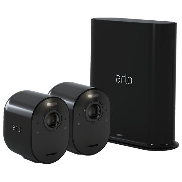 Kamera IP Arlo Arlo Ultra 2 Spotlight Camera Set of 2 black - 4K camera