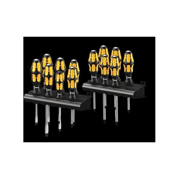 Wera Zestaw wkrętaków Kraftform Big Pack 900 do pobijania + wieszak (05133285001)