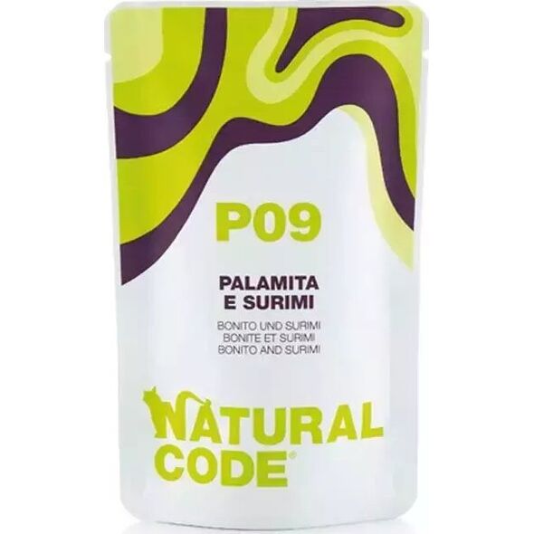 Natural Line s.r.l NATURAL CODE KOT sasz.70g BONITO/SURIMI P09 /24