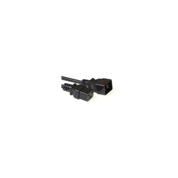 Kabel zasilający MicroConnect C19 - C20, 16A, 0.5m (PE141505)