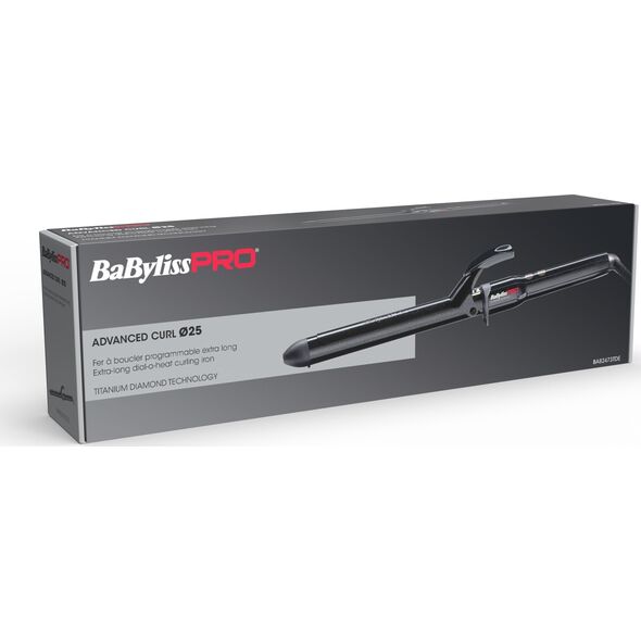 Lokówka BABYLISS PRO BaByliss Žnyplės plaukams, Ø25mm BAB2473TDE