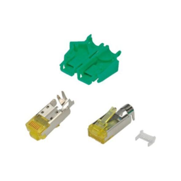Triton Wtyczka HiRose TM31 ekranowana, przelotka zielona, 50 szt.