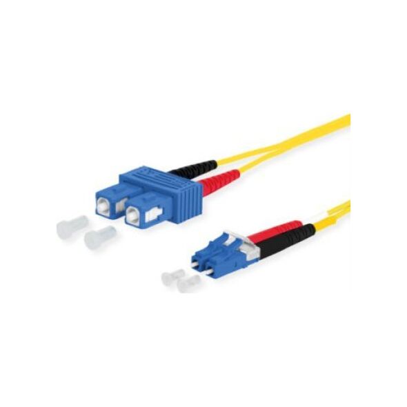 Metz METZ CONNECT OpDAT Patchcable SC-D/LC-D OS2, 15 m