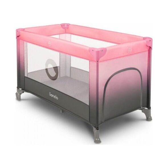 Lionelo Lionelo Łóżeczko turystyczne Stefi Pink Ombre