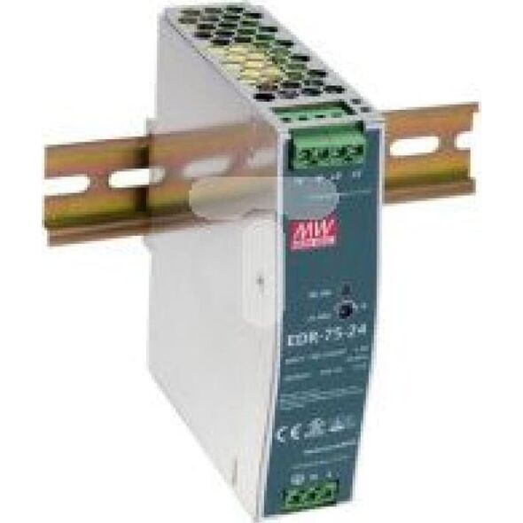 Mean Well Zasilacz impulsowy 24VDC 3,2A 76,8W EDR-75-24