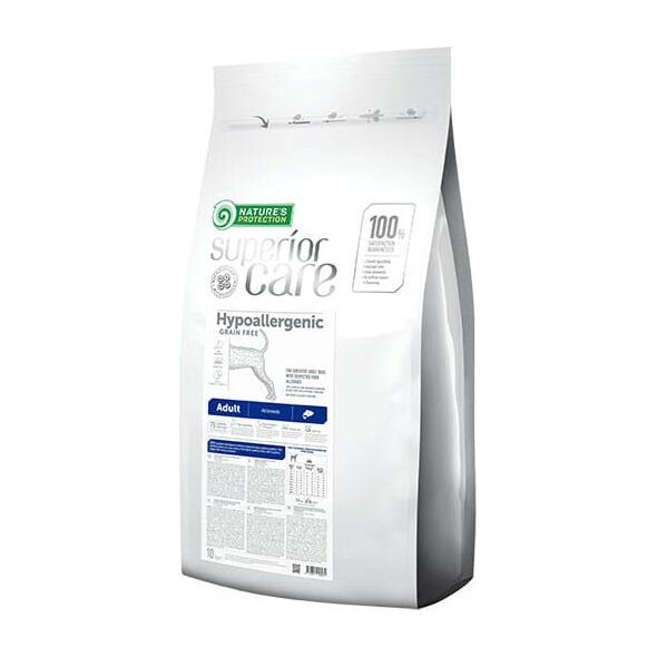 Nature’s Protection NATURES PROTECTION PIES 10 kg SUPERIOR    CARE HYPOALLERGENIC ADULT ALL BREEDS