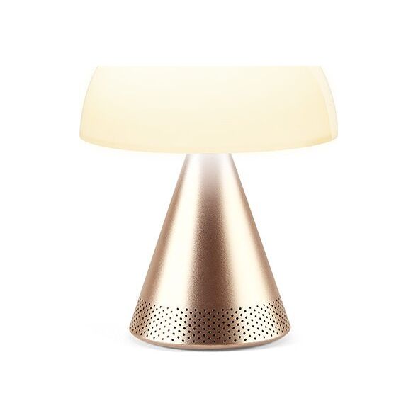 Głośnik Lexon Lexon Mina Audio L Lampa LED z głośnikiem bluetooth złoty/gold LH76MD [H]