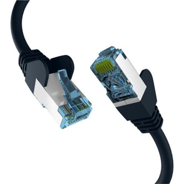Triton M-Cab EC020200148 kabel sieciowy Czarny 0,25 m Cat7 S/FTP (S-STP)