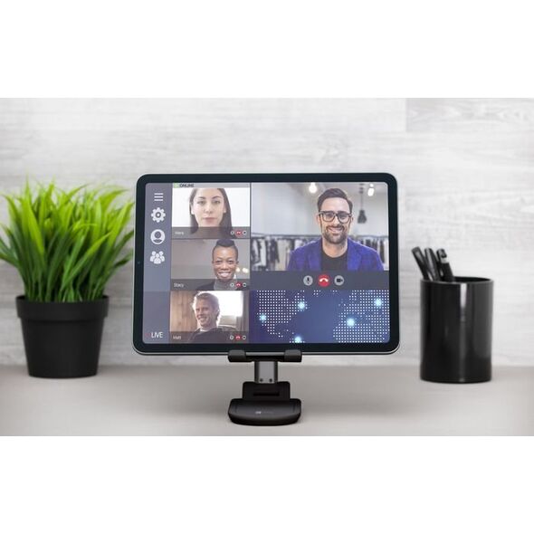Podstawka Cellular Line Cellularline Table Stand für Handys und Tablets, schwarz