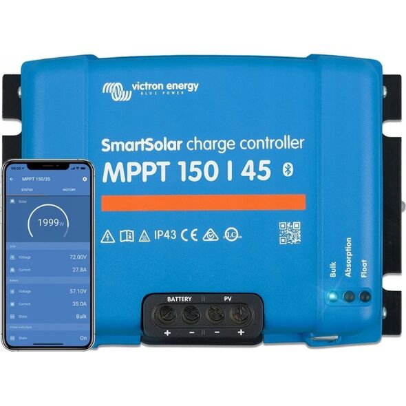 Victron Energy Victron Energy Regulator ładowania Smart 150V/45A BlueTooth