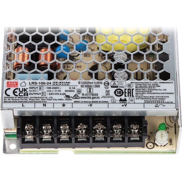 Mean Well ZASILACZ IMPULSOWY LRS-100-24 MEAN WELL