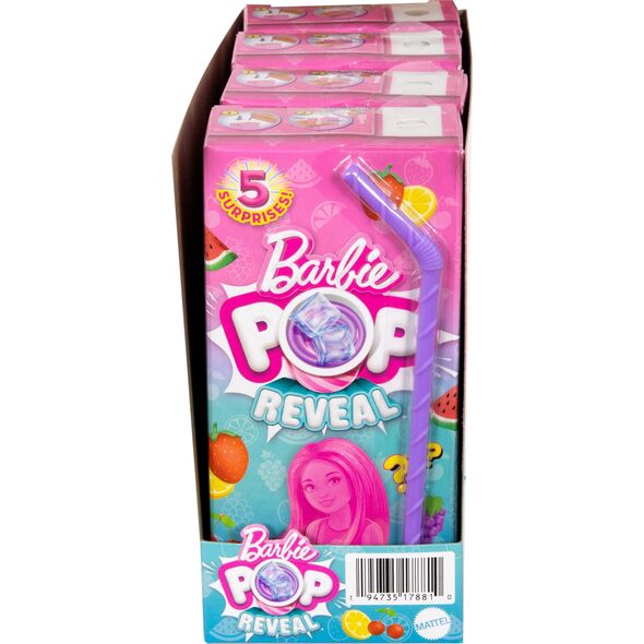 Lalka Barbie Mattel BRB POP REV OWOCOWY SOK CHELSEA MIX HRK58 WB4