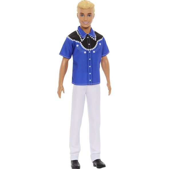 Mattel BRB KEN STYLOWY KOWBOJSKA KOSZULA HRH25 WB6