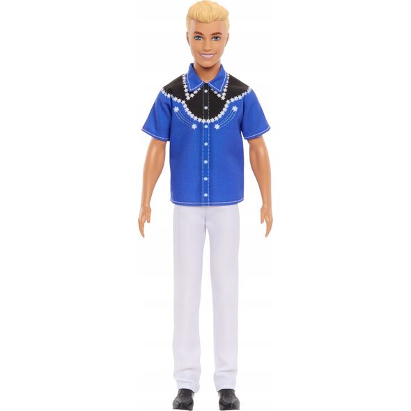 Mattel BRB KEN STYLOWY KOWBOJSKA KOSZULA HRH25 WB6