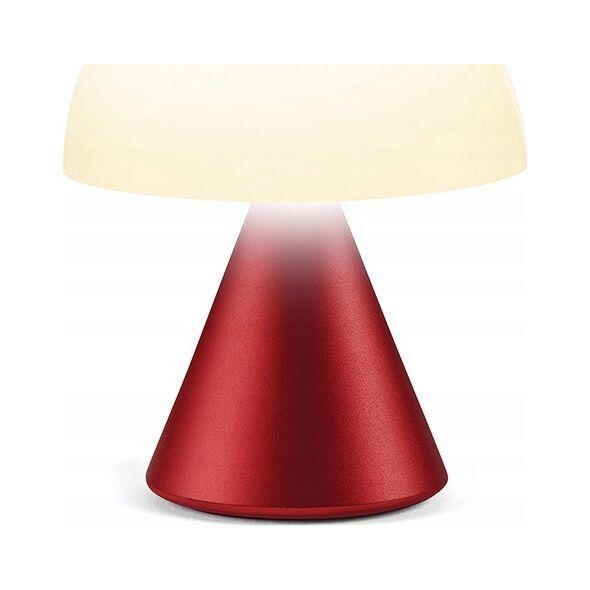 Lampa stołowa Lexon Lexon Mina Mini Lampa LED czerwony/ dark red LH60DR