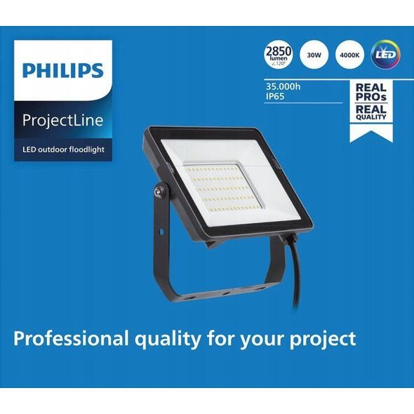 Naświetlacz Philips FLOODLIHGT 30W 4000K 2850LM IP65