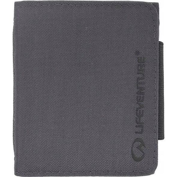 Lifeventure RFID Wallet, Recycled, Grey